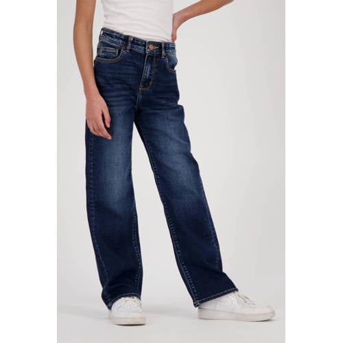 Raizzed high waist wide leg jeans Mississippi dark blue stone Blauw Meisjes Stretchdenim 