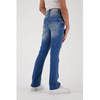 thumbnail: Raizzed high waist flared jeans Melbourne crafted met slijtage dark blue tinted