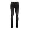 Raizzed high waist super skinny jeans Chelsea crafted met slijtage vintage black