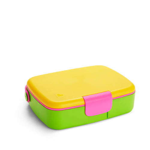 Munchkin Bento lunchbox Broodtrommel Geel | Broodtrommel van Munchkin afbeelding