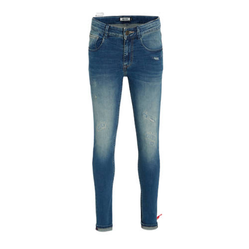 Raizzed skinny jeans Tokyo crafted tinted blue Blauw Jongens Stretchdenim - 116