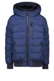 thumbnail: Airforce gewatteerde reversible winterjas donkerblauw