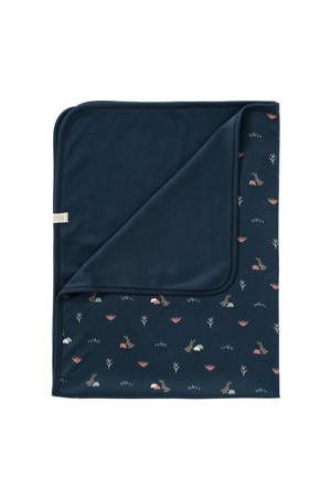 babydeken Rabbit mood indigo