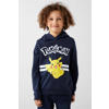 NAME IT KIDS Pokemon hoodie NKFJU met printopdruk donkerblauw