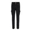 KIDS ONLY GIRL slim fit cargobroek KOGMISSOURI zwart