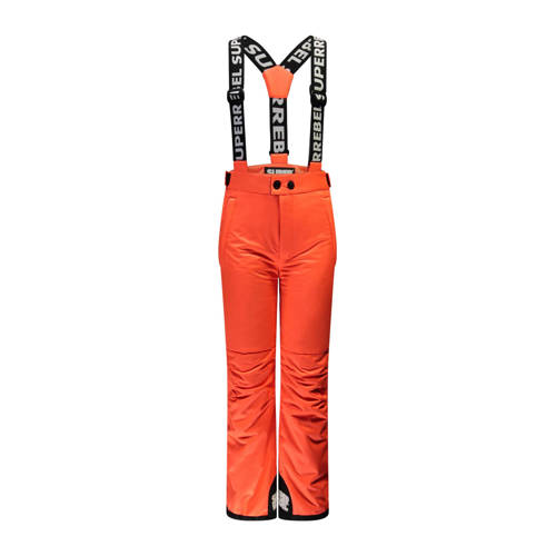 SuperRebel skibroek oranje Jongens Gerecycled polyester 