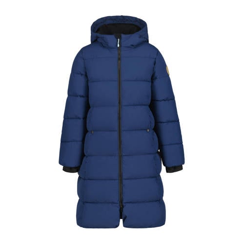 Icepeak outdoorjas Keystone donkerblauw Outdoor jas Meisjes Polyester Capuchon