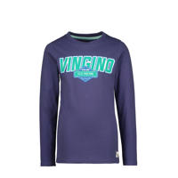thumbnail: Vingino longsleeve Jaxson met logo paars