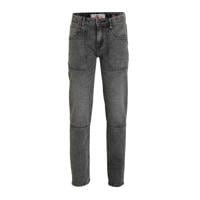 thumbnail: Vingino straight fit jeans Peppe Carpenter light grey
