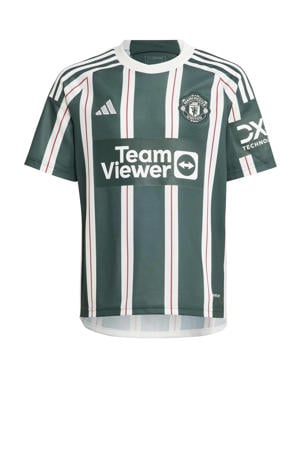 junior Manchester United voetbalshirt groen/wit