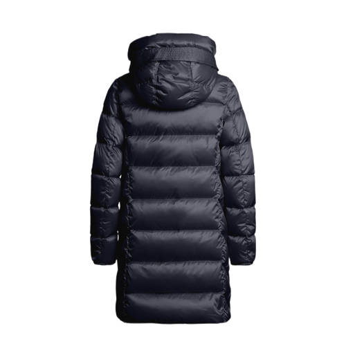 Parajumpers gewatteerde winterjas donkergrijs Meisjes Polyester Capuchon 140