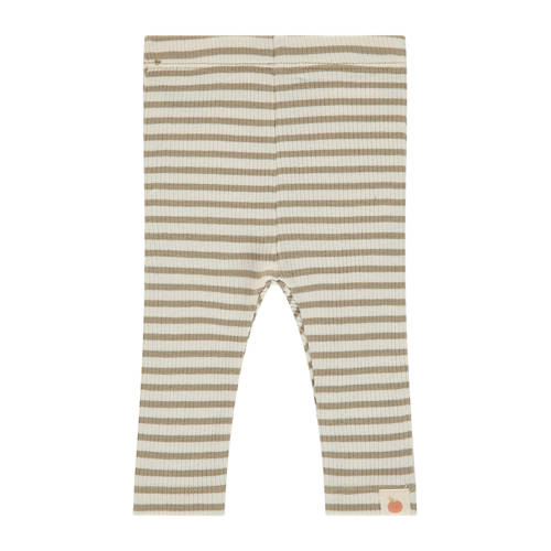 Babyface baby gestreepte regular fit broek beige Katoen 50