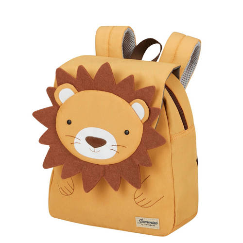 Sammies by Samsonite rugzak Happy Sammies S Lion Lester oker Geel Jongens/Meisjes Polyester