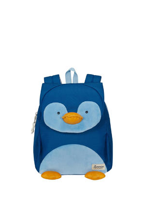  rugzak Happy Sammies S Pinguin Peter blauw