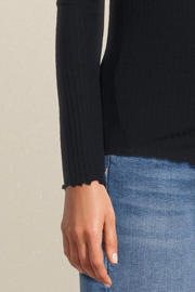 thumbnail: ONLY MATERNITY zwangerschapstop OLMEMMA L/S HIGH NECK TOP JRS met textuur donkerblauw
