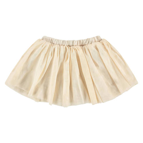 Babyface rok met plooien ecru Meisjes Polyester Effen 104
