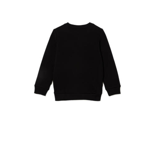 Lacoste sweater zwart Effen 104 | Sweater van