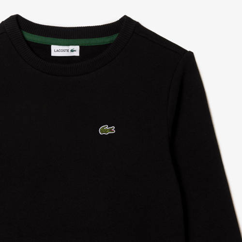 Lacoste sweater zwart Effen 104 | Sweater van