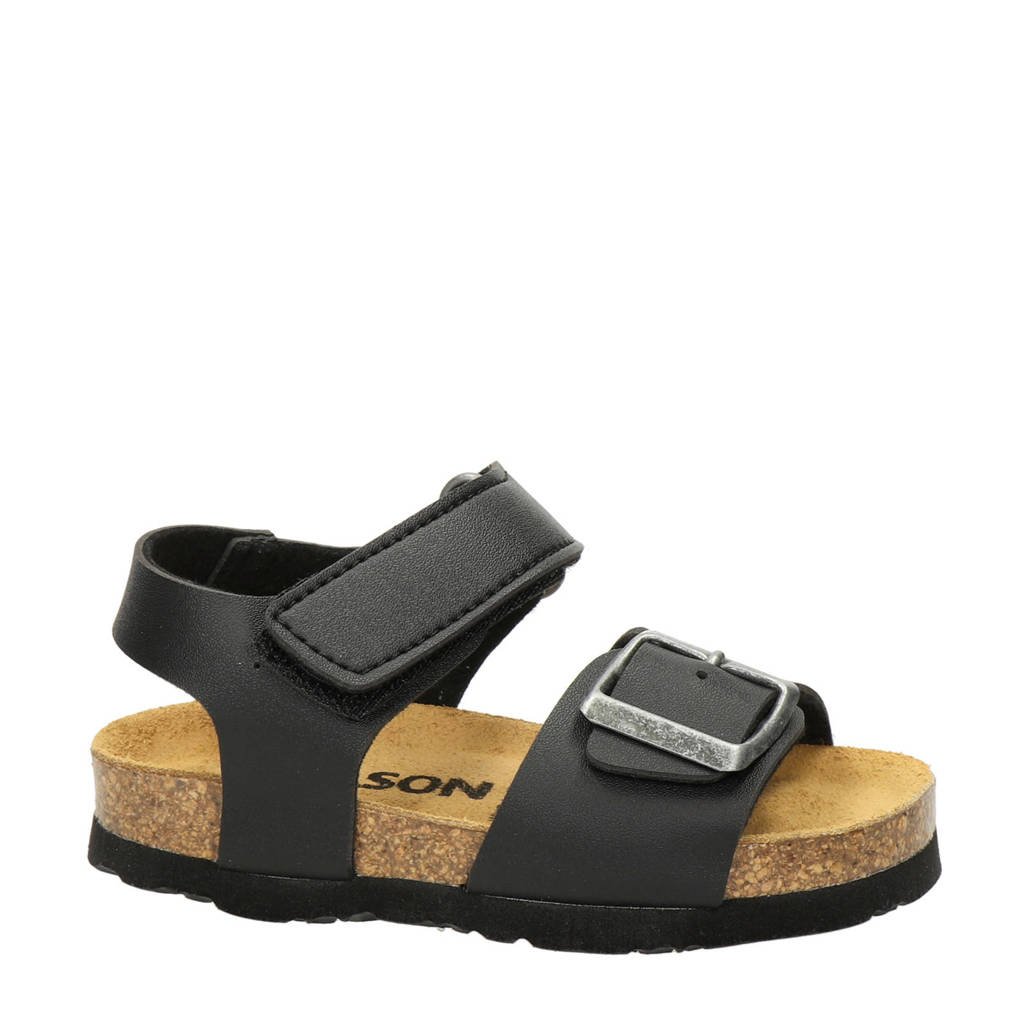 Nelson Kids sandalen zwart kopen? Morgen in huis