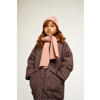 Tumble 'n Dry Mid gewatteerde winterjas Salzburg van polyester bruin/grijs