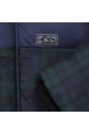 thumbnail: Tumble 'n Dry Mid geruite gewatteerde winterjas Basel van polyester donkerblauw