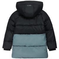 thumbnail: Tumble 'n Dry Mid gewatteerde winterjas Gstaad van polyester grijs/donkerblauw