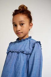 thumbnail: Tumble 'n Dry Mid top Snowdrop van katoen blauw