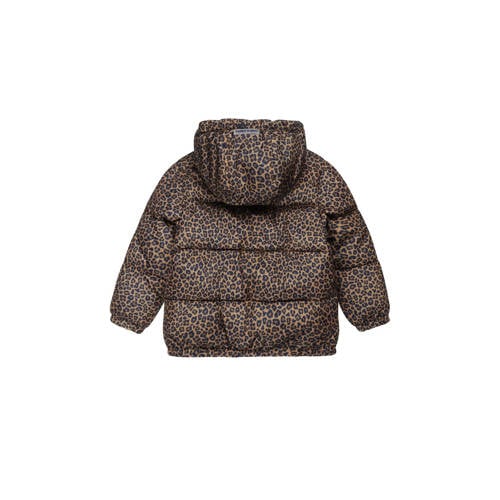 Tumble 'n Dry Lo gewatteerde winterjas Villach van gerecycled polyester bruin 74