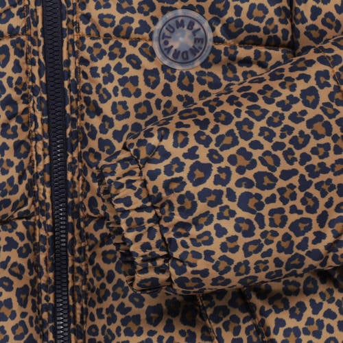 Tumble 'n Dry Lo gewatteerde winterjas Villach van gerecycled polyester bruin 74