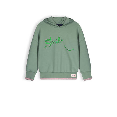NONO hoodie Kumy groen Sweater 