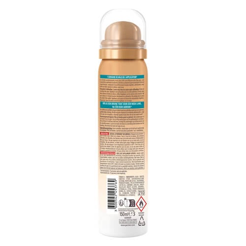 Garnier Ambre Solaire Natural Bronzer Body Mist zelfbruiner 150 ml