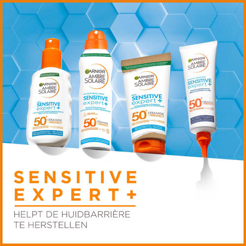 Garnier Ambre Solaire Sensitive Expert+ beschermende mist zonnebrandspray - SPF50+ - 150 ml