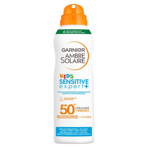 Garnier Ambre Solaire Kids Anti-Zand Ceramide Protect zonnebrand spray - SPF 50+ - 150 ml