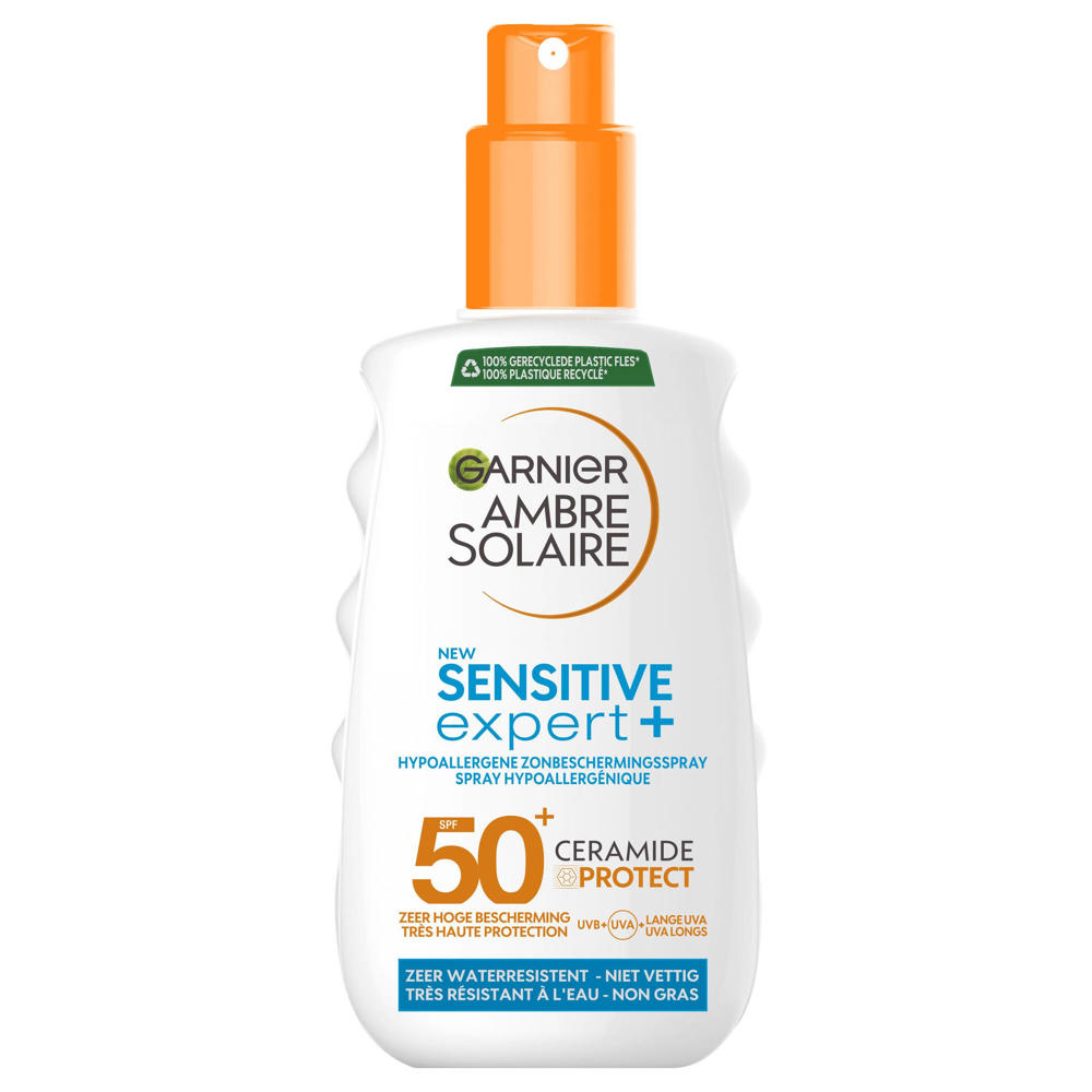 Garnier Ambre Solaire Sensitive Expert zonnebrandspray - SPF50+ - 150 ml