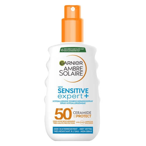 Garnier Ambre Solaire Sensitive Expert zonnebrandspray - SPF50+ - 150 ml