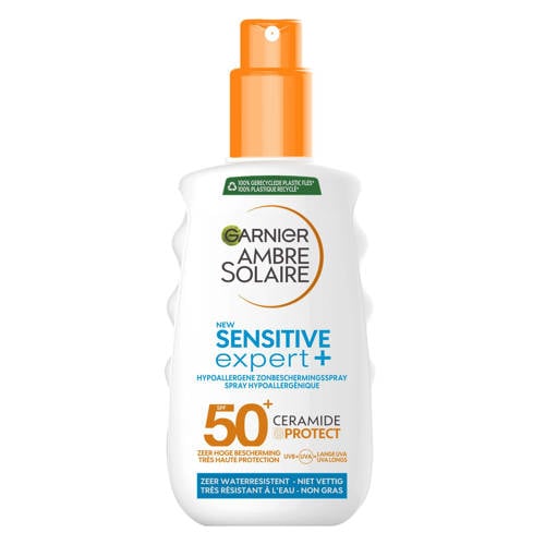 Garnier Ambre Solaire Sensitive Expert zonnebrandspray - SPF 50+ - 150ml