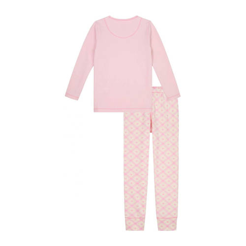 Claesen's pyjama Hearts roze Meisjes Stretchkatoen Ronde hals All over print 92-98