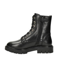 thumbnail: Nelson Kids   leren veterboots zwart