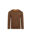 Koko Noko gestreepte longsleeve camel/zwart