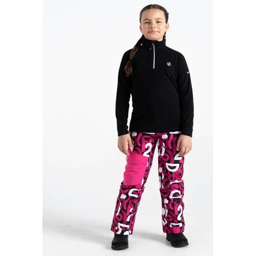 Dare2b fleece skipully Zwart Jongens Meisjes Polyester Opstaande kraag 128