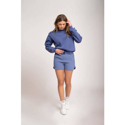 NIK&NIK sweater Fella paars Blauw 