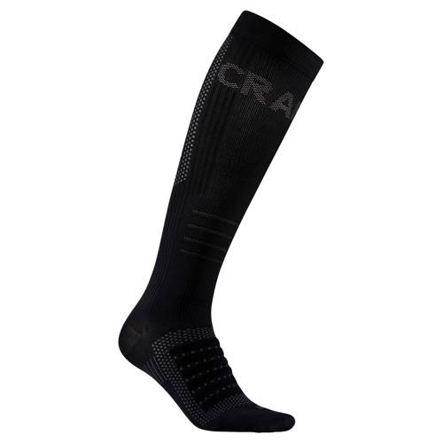 Craft compressie sportsokken ADV Dry zwart Jongens/Meisjes Polyamide Effen - maat 40-42 afbeelding