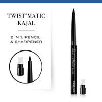 thumbnail: Bourjois Twist'Matic Kajal oogpotlood - 001 Char'kohl