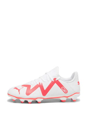 Future Play  voetbalschoenen wit/rood