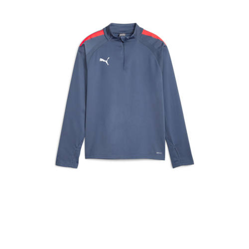 Puma Junior voetbalshirt blauw/rood Sport t