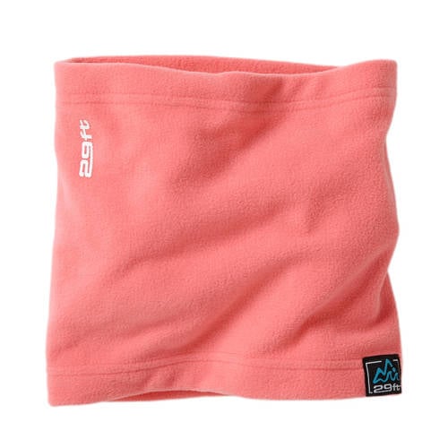 29FT fleece colsjaal roze Jongens/Meisjes Gerecycled polyester 
