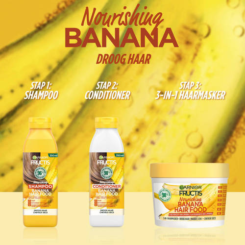 Garnier Fructis Hair Food Banaan conditioner 6 x 350 ml voordeelverpakking
