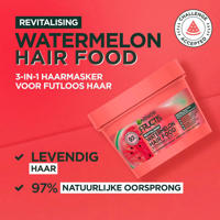thumbnail: Garnier Fructis Hair Food Watermelon haarmasker - 400 ml - Futloos haar
