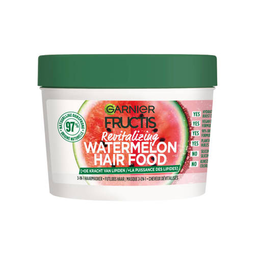 Garnier Fructis Hair Food Watermelon haarmasker - 400 ml - Futloos haar