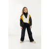 Blue Rebel sweater Georgie honinggeel/antraciet/ecru